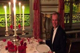 ناهار اشرافی کار دست وزیر فرانسوی داد! + عکس