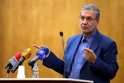 عیدی سخنگوی دولت به خبرنگاران در روز ولادت امام رضا (ع)+فیلم