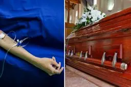 زنده شدن جوان ۲۰ ساله در مراسم تشییع جنازه‌اش!