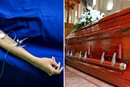 زنده شدن جوان ۲۰ ساله در مراسم تشییع جنازه‌اش!