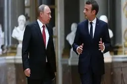 رایزنی تلفنی ماکرون و پوتین درباره ایران