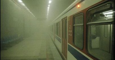 جزییات حادثه آتش‌سوزی در ایستگاه مترو شهید مدنی