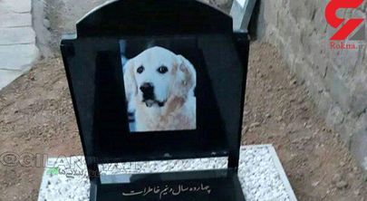 مراسم لاکچری برای خاکسپاری یک سگ در مسجد سنگر رشت ! + عکس