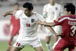 علی دایی بهترین مهاجم تاریخ جام ملت‌های آسیا+عکس