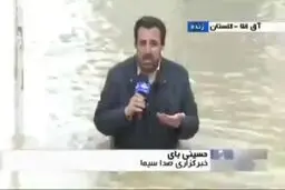 اولین واکنش حسینی‌ بای به شوخی مهران مدیری + فیلم