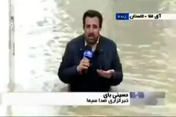 اولین واکنش حسینی‌ بای به شوخی مهران مدیری + فیلم