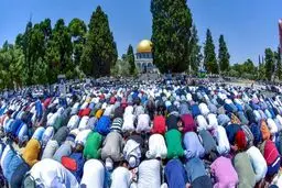 نماز خونین عید قربان در مسجد الاقصی