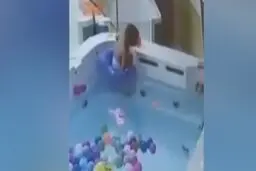 سهل‌انگاری مادر جوان فاجعه آفرید + فیلم