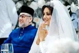 جدایی پادشاه مالزی از ملکه زیبایی مسکو