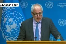 طفره رفتن سخنگوی سازمان ملل درباره تبیین مسئولیت آمریکا در رویدادهای اخیر ایران