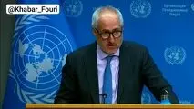 طفره رفتن سخنگوی سازمان ملل درباره تبیین مسئولیت آمریکا در رویدادهای اخیر ایران