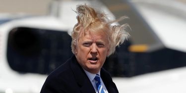 ادعای جنجالی ترامپ درباره موهایش+ عکس