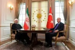 روحانی در دیدار با اردوغان: ایران خود را موظف به تامین امنیت آبراه های منطقه ای می داند