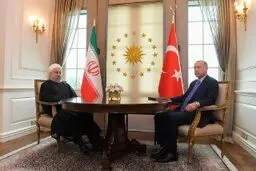 روحانی در دیدار با اردوغان: ایران خود را موظف به تامین امنیت آبراه های منطقه ای می داند