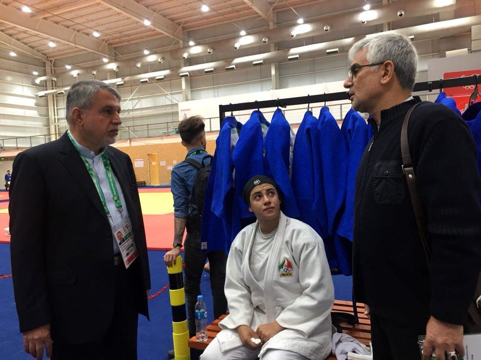 بغض و حسرت مارال بعد از حذف بخاطر حجاب در آرژانتین