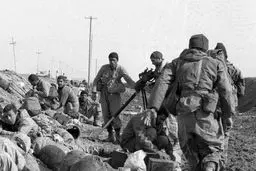 تصاویر تکان‌دهنده از آغاز تجاوز عراق به ایران