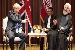 ماجرای خنده روحانی در دیدار با بوریس جانسون چه بود؟