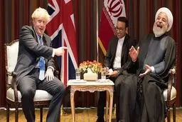 ماجرای خنده روحانی در دیدار با بوریس جانسون چه بود؟