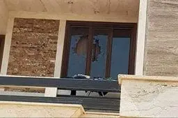 گلوله بستن خانه کشتی گیر سرشناس در گچساران + عکس