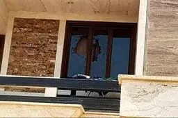 گلوله بستن خانه کشتی گیر سرشناس در گچساران + عکس