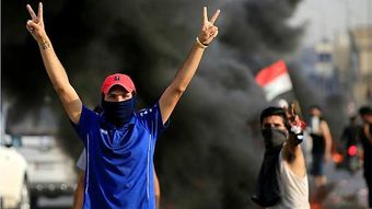 کمیته حقوق بشر عراق: ۹۴ کشته در اعتراضات بغداد