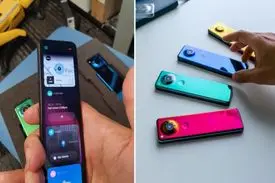 درازترین موبایل دنیا با قابلیت تغییر رنگ + عکس