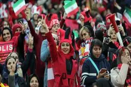 حرکت عجیب مربی کامبوج بعد از گل چهارم / هواداران آلمان با پرچم کشورمان در آزادی + عکس