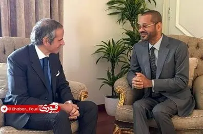 دیدار وزیر خارجه عمان و گروسی با موضوع پرونده هسته‌ای ایران