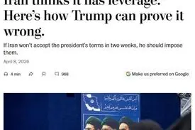 واشنگتن پست در یادداشتی به ترامپ پیشنهاد داد در صورت عدم حصول توافق، تیم مذاکره‌کننده ایران را ترور کند