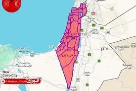 شلیک ۳۰ موشک به سمت اسرائیل