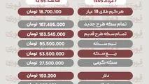 آخرین قیمت طلا، سکه و دلار7مرداد1405
