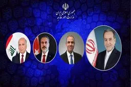 رایزنی وزیر خارجه ایران با همتایان ترکی، عراقی و مصری درباره تفاهم اسلام‌آباد