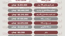 قیمت سکه، دلار و طلا 28تیر1405