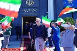 تیم ملی فوتبال عازم مکزیک شد