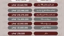 آخرین قیمت طلا، سکه، دلار، و سایر ارزها 9شهریور
