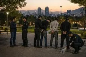 خفت‌گیران پارک پردیسان دستگیر شدند+ ویدیو.