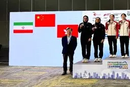 کسب اولین مدال ژیمناستیک زنان ایران پس از انقلاب