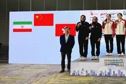 کسب اولین مدال ژیمناستیک زنان ایران پس از انقلاب