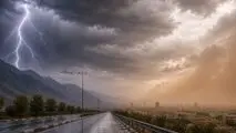 رگبار، رعدوبرق و گردوخاک در ۱۷ استان/هشدار آبگرفتگی و خسارت به سازه‌ها