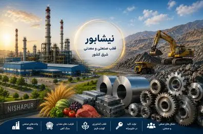 نیشابور؛ قطب صنعتی و معدنی شرق کشور با نقش پررنگ در زنجیره تولید ایران