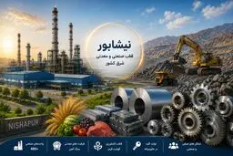 نیشابور؛ قطب صنعتی و معدنی شرق کشور با نقش پررنگ در زنجیره تولید ایران