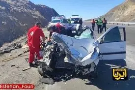 سانحه مرگبار در آزادراه اصفهان -نطنز با ۶ کشته