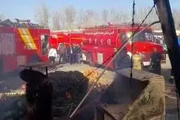  اولین تصاویر از سقوط یک فروند بالگرد در دُرچه اصفهان