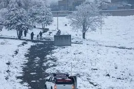 برف در این شهر قربانی گرفت