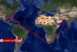 سپاه: یک کشتی مظنون به همکاری با ارتش آمریکا توقیف شد