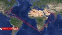 سپاه: یک کشتی مظنون به همکاری با ارتش آمریکا توقیف شد