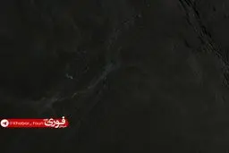 تصاویر ماهواره‌ای از آرایش ۱۰۰ قایق تندرو سپاه در تنگه هرمز