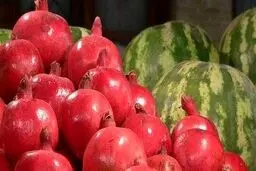 قیمت هندوانه و انار شب یلدا اعلام شد
