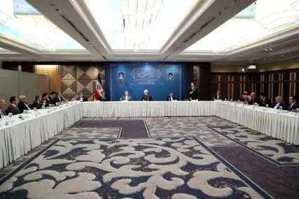 روحانی در جمع مدیران ارشد بخش های سیاسی ، اقتصادی و فرهنگی ژاپن: درهای ایران روی ژاپنی‌ها باز است/ تحریم‌های غیرقانونی آمریکا نمی تواند بلندمدت ادامه پیدا کند