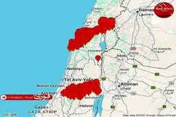 موج سوم حملات موشکی ایران علیه رژیم صهیونیستی، شمال و جنوب اراضی اشغالی زیر آتش موشک های ایرانی